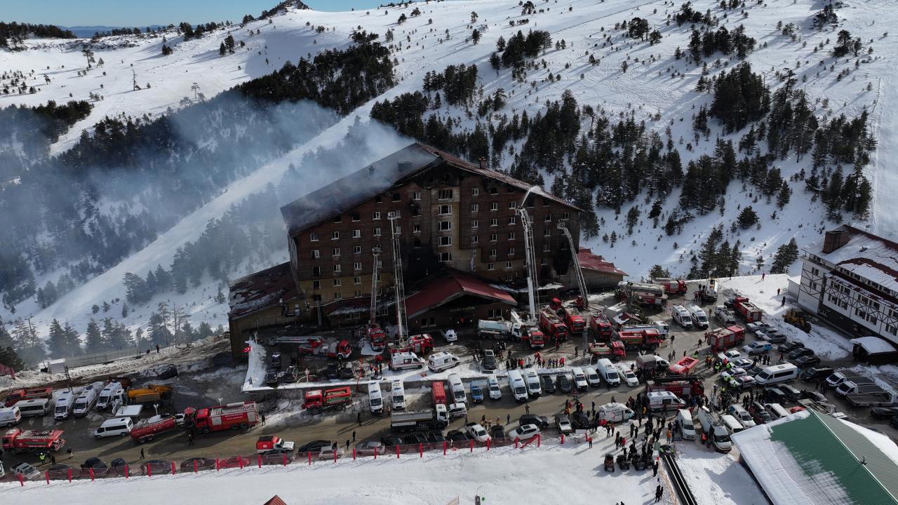 Kartalkaya Oteli'nde Yangınla İlgili 6 Zanlı Tutuklandı