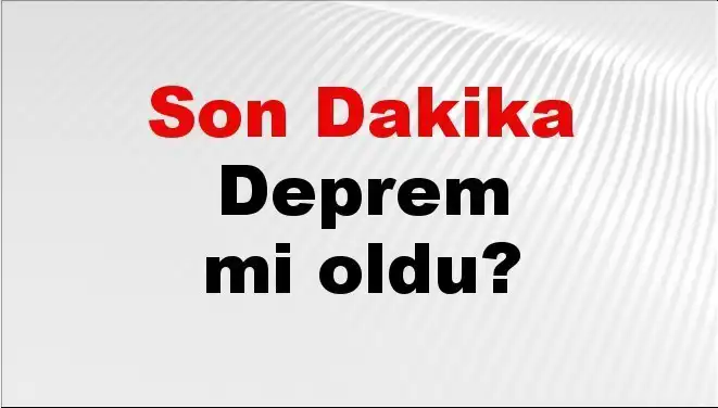 Kütahya'da Deprem Oldu: Nerede ve Ne Şiddette Gerçekleşti?