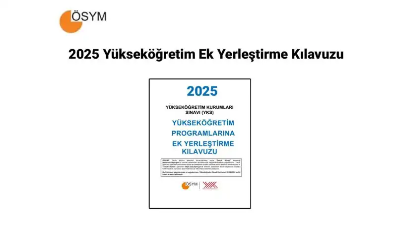 2025 Yükseköğretim Ek Yerleştirme Kılavuzu: ÖSYM Duyurdu!