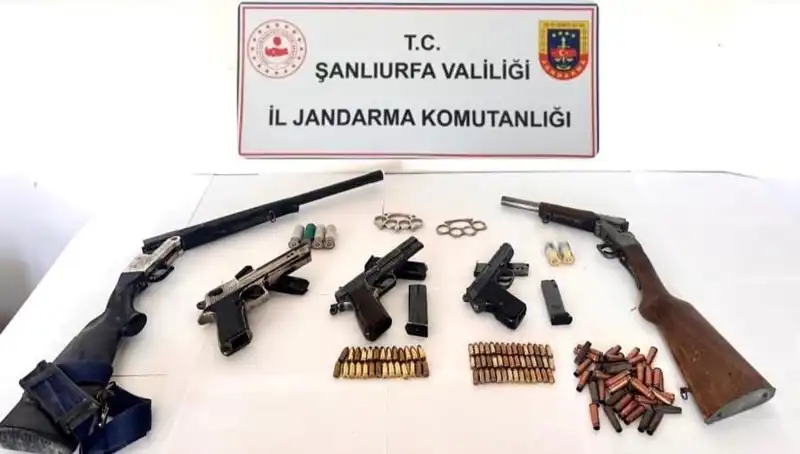 Şanlıurfa'da Ruhsatsız Silah Operasyonu: Operasyon ve Tutuklamalar Gündemde