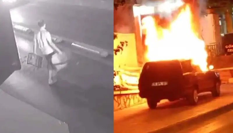 Eşinin Boşanma Talebine Tepki: Araç Ateşe Verildi!
