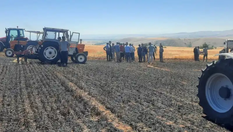 Yozgat’ta Kırmızı Alarm: 100 Dönüm Ekili Alan Kül Oldu!
