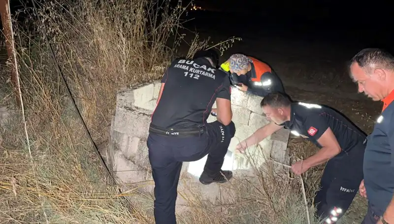 Burdur'da İtfaiye, Kuyuya Düşen Kediyi Kahramanca Kurtardı